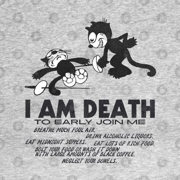 Felix the Cat ● I Am Death by darklordpug